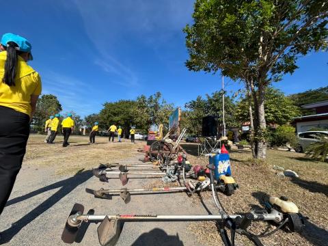 กิจกรรมโครงการรวมพลังจิตอาสา Big Cleaning Day ใส่ใจสิ่งแวดล้อม สร้างสภาพแวดล้อมที่ดีให้กับชุมชน ประจำปี 2568