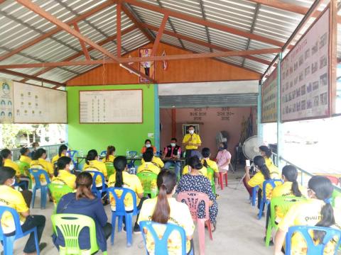 ประชุมประชาคมแผนป้องกันไข้เลือดออกตำบลบ้านยาง อำเภอพุทไธสง จังหว