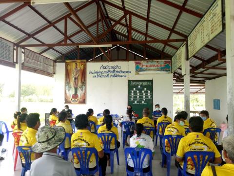 ประชุมประชาคมแผนป้องกันไข้เลือดออกตำบลบ้านยาง อำเภอพุทไธสง จังหว