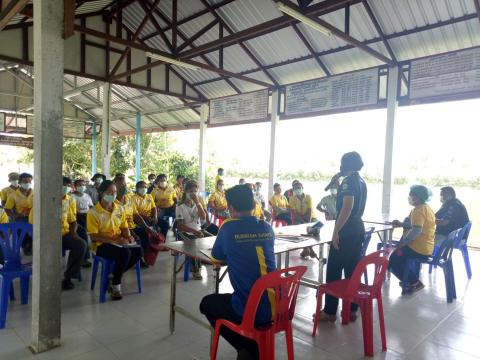 ประชุมประชาคมแผนป้องกันไข้เลือดออกตำบลบ้านยาง อำเภอพุทไธสง จังหว