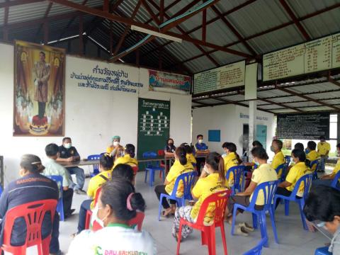 ประชุมประชาคมแผนป้องกันไข้เลือดออกตำบลบ้านยาง อำเภอพุทไธสง จังหว