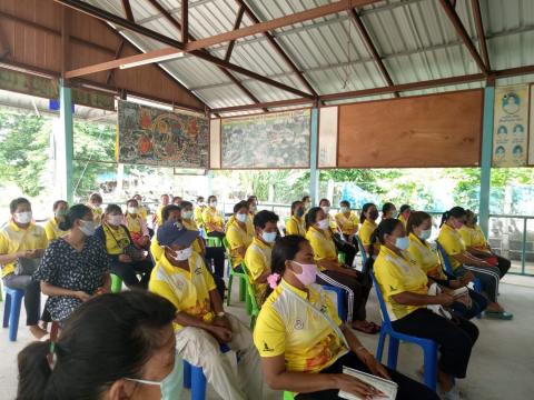 ประชุมประชาคมแผนป้องกันไข้เลือดออกตำบลบ้านยาง อำเภอพุทไธสง จังหว