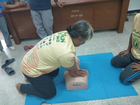 โครงการพัฒนาศักยภาพชุดปฏิบัติการกู้ชีพ ประจำปี 2567