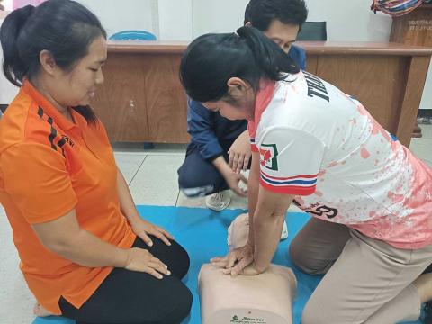 โครงการพัฒนาศักยภาพชุดปฏิบัติการกู้ชีพ ประจำปี 2567