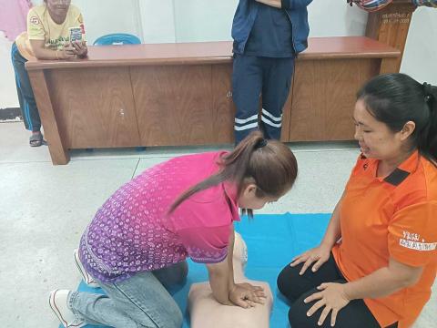 โครงการพัฒนาศักยภาพชุดปฏิบัติการกู้ชีพ ประจำปี 2567