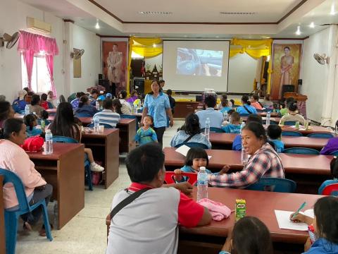 โครงการส่งเสริมการเรียนรู้ในเด็กปฐมวัยให้รู้วิชาการเอาตัวรอดเมื่อติดในรถยนต์