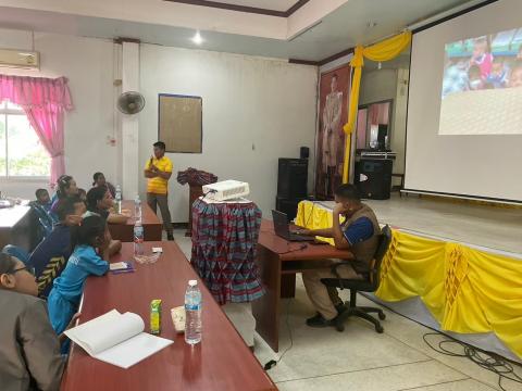 โครงการส่งเสริมการเรียนรู้ในเด็กปฐมวัยให้รู้วิชาการเอาตัวรอดเมื่อติดในรถยนต์