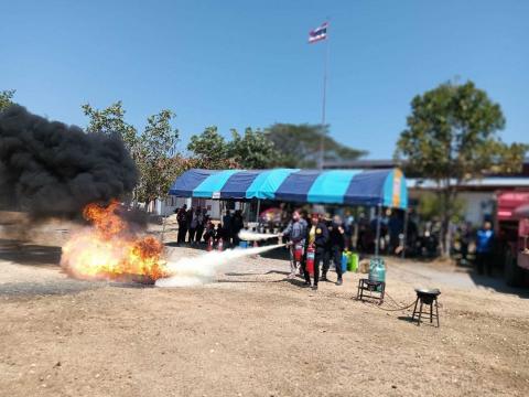 การอบรมให้ความรู้ในการป้องกันไฟป่าและฝุ่นละออง PM 2.5 ประจำปี 2568