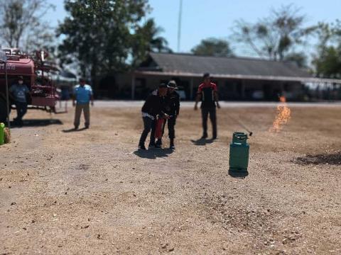 การอบรมให้ความรู้ในการป้องกันไฟป่าและฝุ่นละออง PM 2.5 ประจำปี 2568