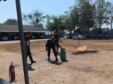 การอบรมให้ความรู้ในการป้องกันไฟป่าและฝุ่นละออง PM 2.5 ประจำปี 2568