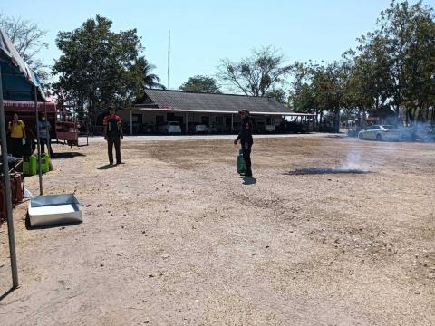 การอบรมให้ความรู้ในการป้องกันไฟป่าและฝุ่นละออง PM 2.5 ประจำปี 2568