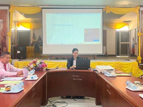 โครงการอบรมคุณธรรมจริยธรรมและการรักษาวินัย ประจำ 2568