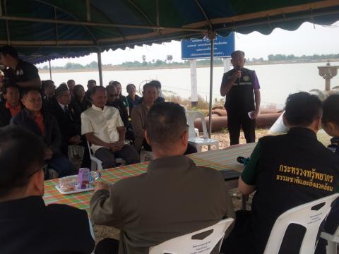 โครงการอนุรักษ์ฟื้นฟูแหล่งน้ำกุดตลาดยาว (พื้นที่แก้มลิง) เป็นส่วนหนึ่งของแผนฟื้นฟูแหล่งน้ำในลุ่มน้ำมูล