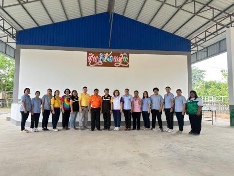 ซ้อมแผนการเกิดอุบัติเหตุทางถนนช่วงเทศบาล ณ โรงพยาบาลส่งเสริมสุขภาพตำบลบ้านแวง