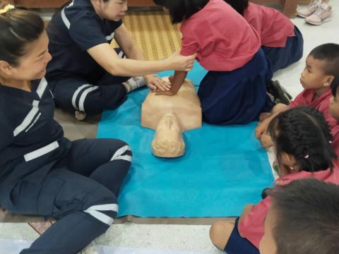 โครงการเด็กไทยปลอดภัยไม่จมน้ำ ประจำปีงบประมาณ 2568