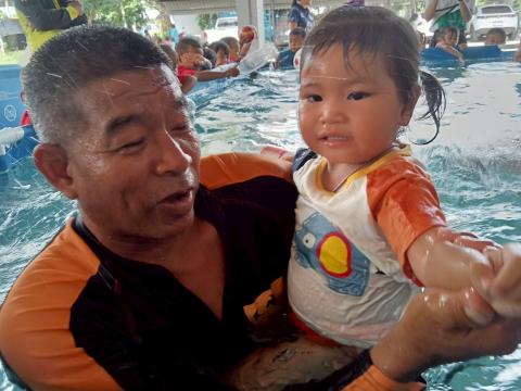 โครงการเด็กไทยปลอดภัยไม่จมน้ำ ประจำปีงบประมาณ 2568