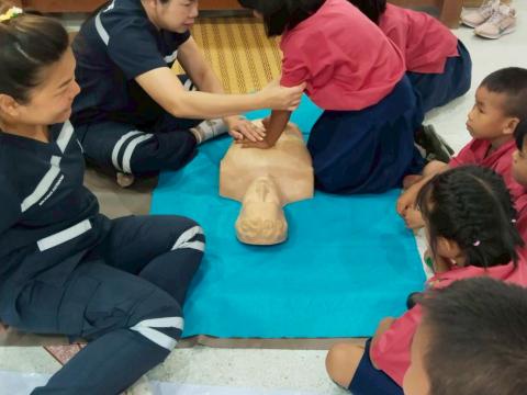 โครงการเด็กไทยปลอดภัยไม่จมน้ำ ประจำปีงบประมาณ 2568