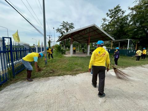 โครงการรวมพลังจิตอาสา BIG CLEANING DAY ใส่ใจสิ่งแวดล้อม สร้างสภาพแวดล้อมที่ดีให้กับชุมชน