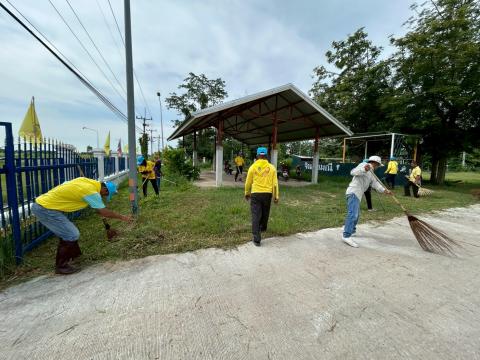 โครงการรวมพลังจิตอาสา BIG CLEANING DAY ใส่ใจสิ่งแวดล้อม สร้างสภาพแวดล้อมที่ดีให้กับชุมชน