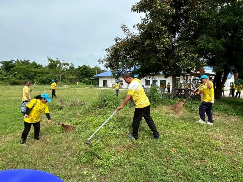 โครงการรวมพลังจิตอาสา BIG CLEANING DAY ใส่ใจสิ่งแวดล้อม สร้างสภาพแวดล้อมที่ดีให้กับชุมชน