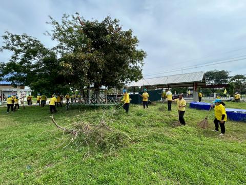 โครงการรวมพลังจิตอาสา BIG CLEANING DAY ใส่ใจสิ่งแวดล้อม สร้างสภาพแวดล้อมที่ดีให้กับชุมชน