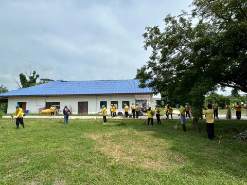 โครงการรวมพลังจิตอาสา BIG CLEANING DAY ใส่ใจสิ่งแวดล้อม สร้างสภาพแวดล้อมที่ดีให้กับชุมชน