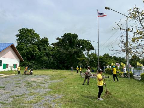 โครงการรวมพลังจิตอาสา BIG CLEANING DAY ใส่ใจสิ่งแวดล้อม สร้างสภาพแวดล้อมที่ดีให้กับชุมชน