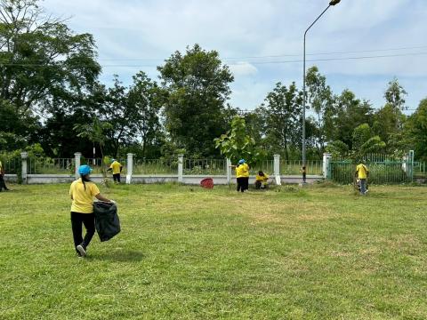 โครงการรวมพลังจิตอาสา BIG CLEANING DAY ใส่ใจสิ่งแวดล้อม สร้างสภาพแวดล้อมที่ดีให้กับชุมชน