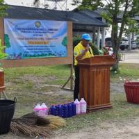 โครงการรวมพลังจิตอาสาฯ ทำความสะอาดบริเวณ อบต.และ ศพด.วัดจินดามณี เนื่องในวันท้องถิ่นไทย