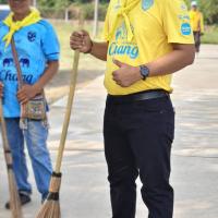 โครงการรวมพลังจิตอาสาฯ ทำความสะอาดบริเวณ อบต.และ ศพด.วัดจินดามณี เนื่องในวันท้องถิ่นไทย
