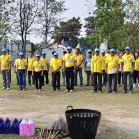 โครงการรวมพลังจิตอาสาฯ ทำความสะอาดบริเวณ อบต.และ ศพด.วัดจินดามณี เนื่องในวันท้องถิ่นไทย