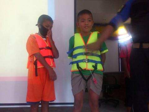 โครงการเด็กไทยปลอดภัยไม่จมน้ำ ประจำปีงบประมาณ 2563