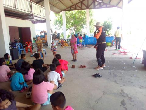 โครงการเด็กไทยปลอดภัยไม่จมน้ำ ประจำปีงบประมาณ 2563