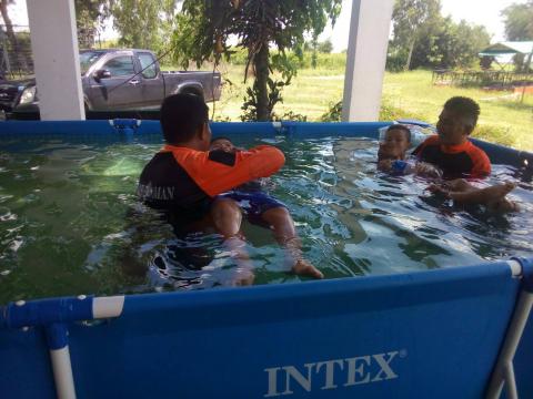 โครงการเด็กไทยปลอดภัยไม่จมน้ำ ประจำปีงบประมาณ 2563