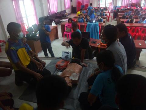 โครงการเด็กไทยปลอดภัยไม่จมน้ำ ประจำปีงบประมาณ 2563