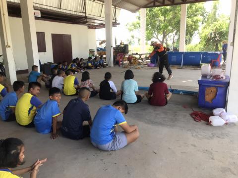 โครงการเด็กไทยปลอดภัยไม่จมน้ำ ประจำปีงบประมาณ 2563