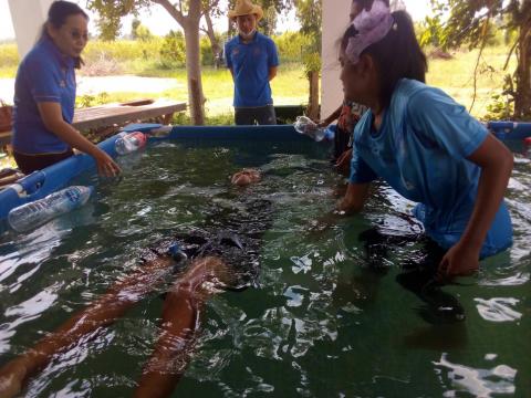 โครงการเด็กไทยปลอดภัยไม่จมน้ำ ประจำปีงบประมาณ 2563