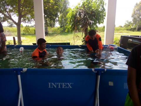 โครงการเด็กไทยปลอดภัยไม่จมน้ำ ประจำปีงบประมาณ 2563