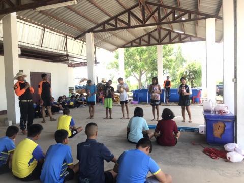 โครงการเด็กไทยปลอดภัยไม่จมน้ำ ประจำปีงบประมาณ 2563