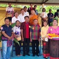 พิธีเปิดงานปิดทองบุญพระนอน บ้านเพียแก้ว