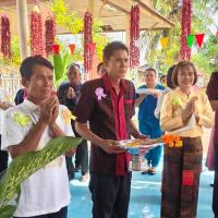 พิธีเปิดงานปิดทองบุญพระนอน บ้านเพียแก้ว