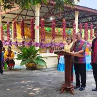 พิธีเปิดงานปิดทองบุญพระนอน บ้านเพียแก้ว