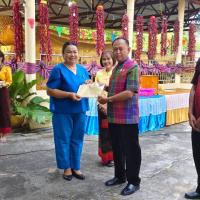 พิธีเปิดงานปิดทองบุญพระนอน บ้านเพียแก้ว