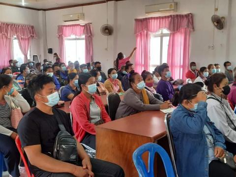 โครงการป้องกันและลดอุบัติเหตุทางถนน จักรยานยนต์พ่วงข้าง(ชาเล็ง) 