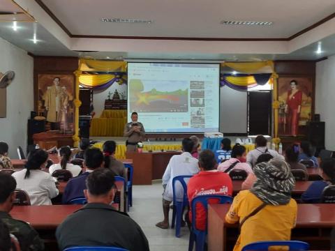 โครงการป้องกันและลดอุบัติเหตุทางถนน จักรยานยนต์พ่วงข้าง(ชาเล็ง) 