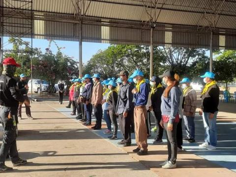 โครงฝึกอบรมชุดปฏิบัติการจิตอาสาภัยพิบัติ ประจำปี 2564