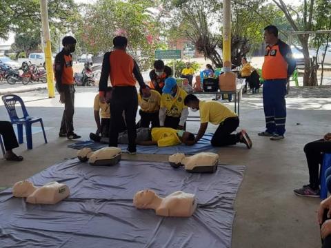 โครงฝึกอบรมชุดปฏิบัติการจิตอาสาภัยพิบัติ ประจำปี 2564