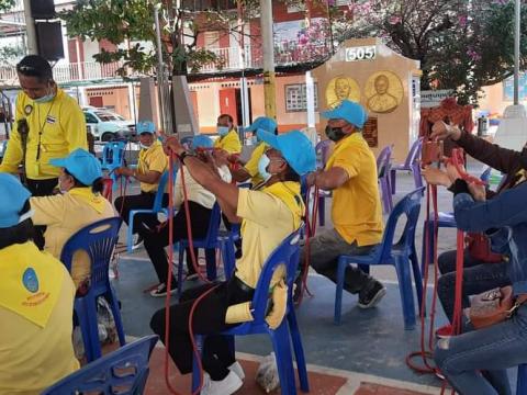 โครงฝึกอบรมชุดปฏิบัติการจิตอาสาภัยพิบัติ ประจำปี 2564