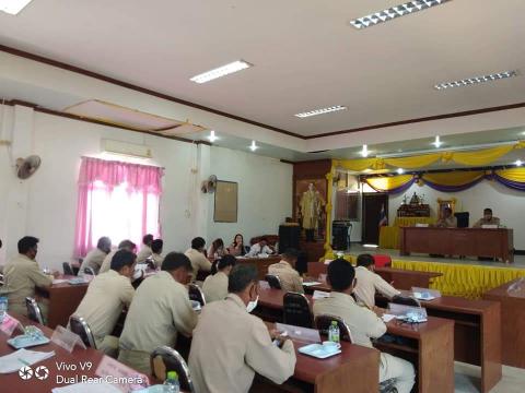 ประชุมสภา อบต.บ้านยาง สมัญสามัญ ครั้งที่ 1/2564