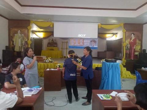 โครงการอบรมเชิงปฏิบัติการให้ความรู้ในการป้องกันโรคติดเชื้อไวรัสโ